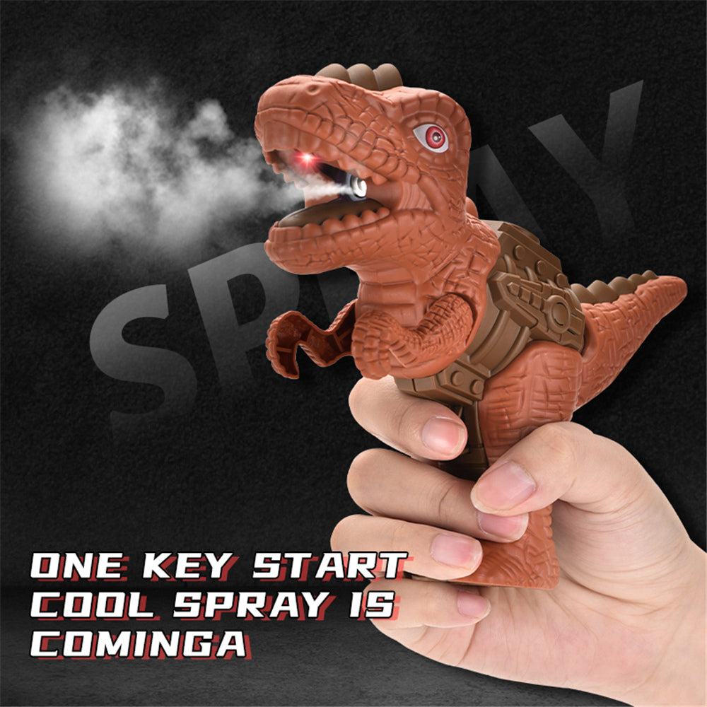 Dinosaur Sound Fire Spray Gun Tyrannosaurus Rex Triceratops Sound Light Summer Outdoor Disinfection Safe Gun Kids Toy Portable Kids dealsniper-net