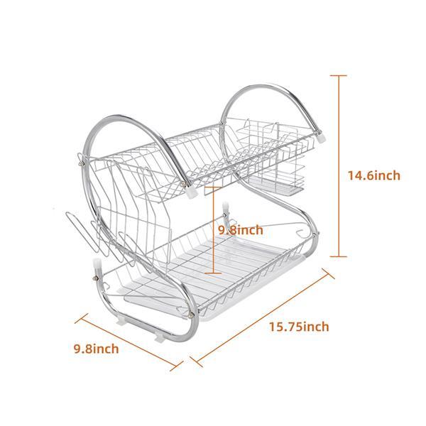 Multi Functional S-shaped Bowl Rack