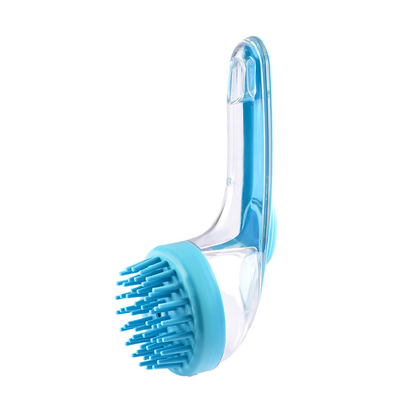 Dogs Cats Pets Brush Pet Bath Brush Cleaning Brushes Pets Gym From House Shampoo Brush Blue ZY71