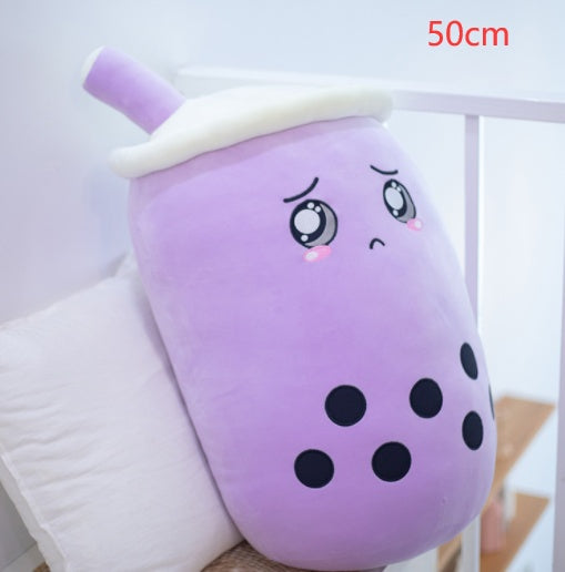 Cute Fruit Drink Plush Stuffed Soft Toy Pillow Cushion