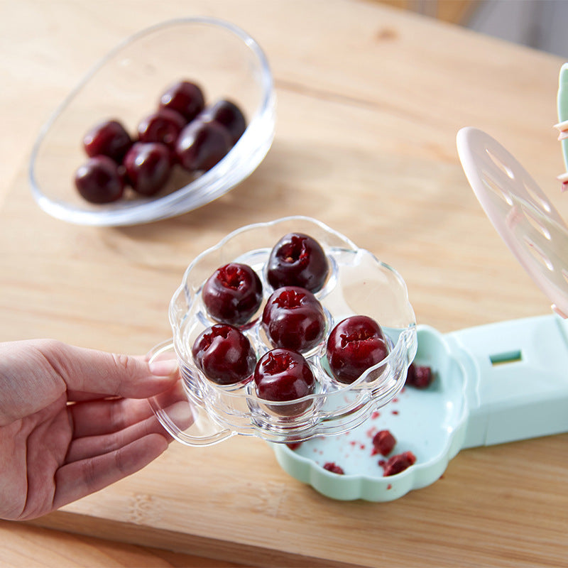 Light Green Cherry Seed Remover For Home Use Kitchen Gadgets Kitchen DealSniper.net