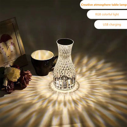 Vase Shape Atmosphere Crystal Lamp Table Lamp Home Home dealsniper-net