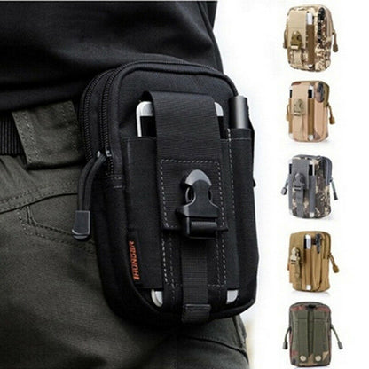 Outdoor Sports Molle Tactical Pocket Male 5.5 6 Inch Waterproof Mobile Phone Bag Outdoor dealsniper-net