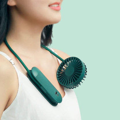 Rechargeable Handheld Large Wind Mini Mute Fan Travel DealSniper.net