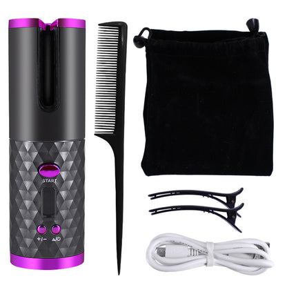Rechargeable Automatic Hair Curler Portable Hair Curling Iron Beauty dealsniper-net