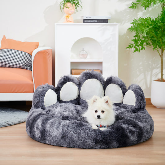 Cute Dog Bear Paw Shape Dog Bed, Dog Beds & Furniture Pets dealsniper-net