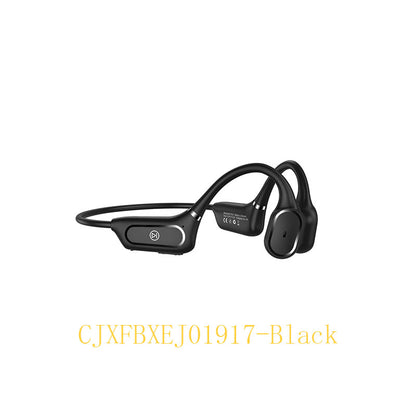 G-100 bone conduction bluetooth headset ear-mounted Electronics DealSniper.net Black H11
