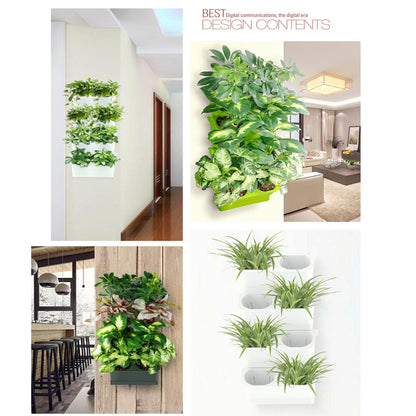 Stackable Flower Pot Wall Hanging Vertical Planter Succulent