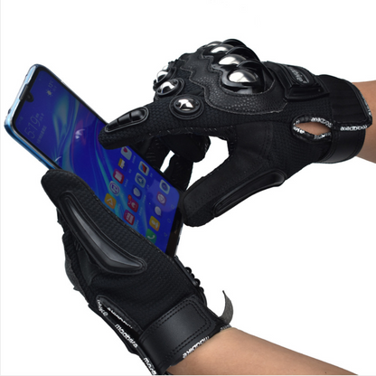 Hot Style Off-Road Motorcycle Riding Gloves Alloy Protective Men dealsniper-net