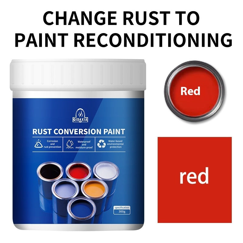Water-based Anti-rust Metal Conversion Paint Tools DealSniper.net Red 1KG