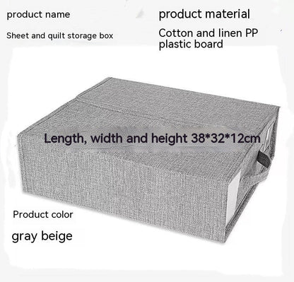 Pants Storage Clothes Household Layered Fabric House DealSniper.net Gray Cuboid