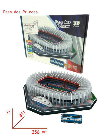 Classic Jigsaw DIY 3D Puzzle World Football Stadium