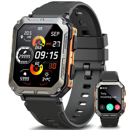 Sport Smart Watch Bluetooth Calling Outdoor Jewelry Gym From House Orange
