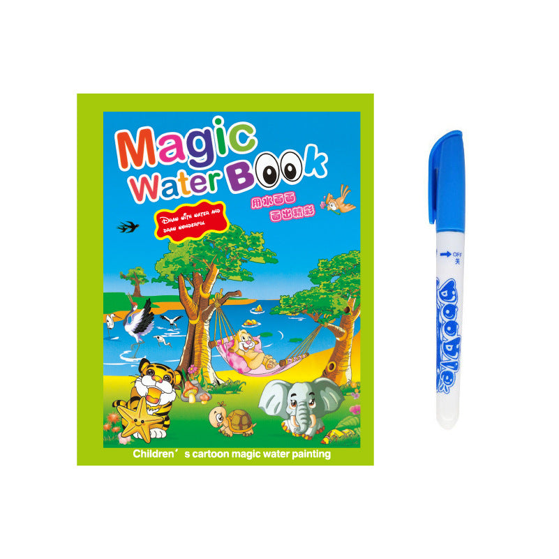 Children's Creative Magic Water Painting Book Kids dealsniper-net