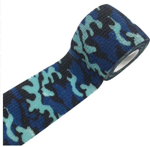 Camouflage Non-woven Elastic Bandage (Self-adhesive) Outdoor DealSniper.net 4style 5cm 1pc