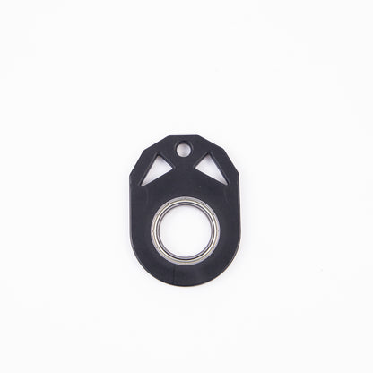 Creative Fidget Spinner Toy Keychain Hand Spinner Anti-Anxiety Toy Deals dealsniper-net Black 17mm 1PC