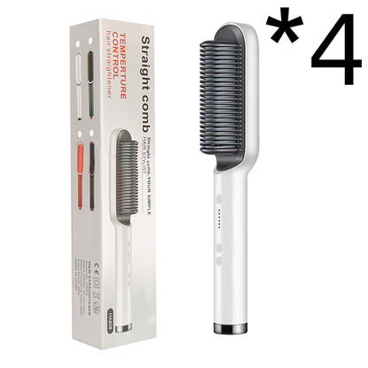 New 2 In 1 Hair Straightener Hot Comb