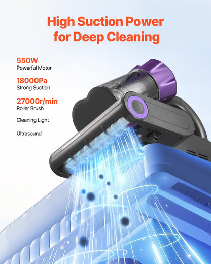 Mattress Vacuum Cleaner, 550W Bed Vacuum Cleaner Home Gym From House