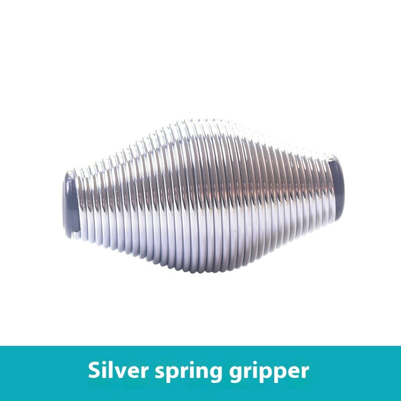 Spring Grip Strength Ball Metal Grip Strength Training Sports DealSniper.net Bright silver OPP bag package