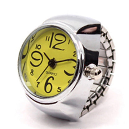 Personalized Men And Women Ring Watch Hot Sale Couple Ring Jewelry dealsniper-net Yellow