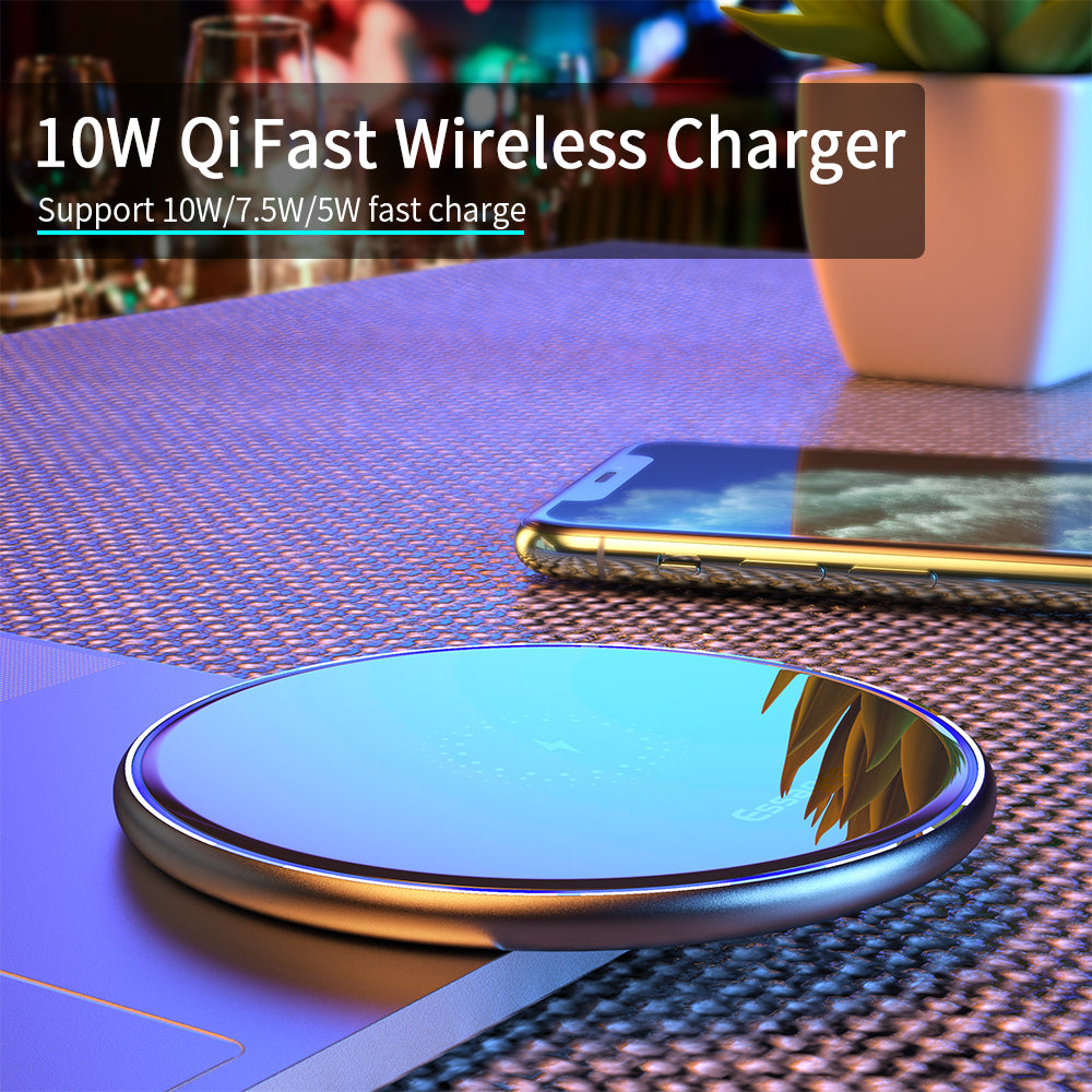Wireless Charger 15W 10W Qi For Phone Headphone Gadgets Gym From House