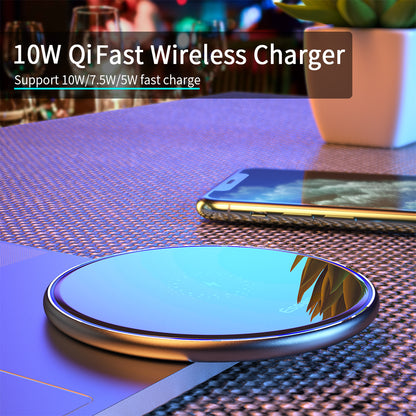 Wireless Charger 15W 10W Qi For Phone Headphone Gadgets Gym From House