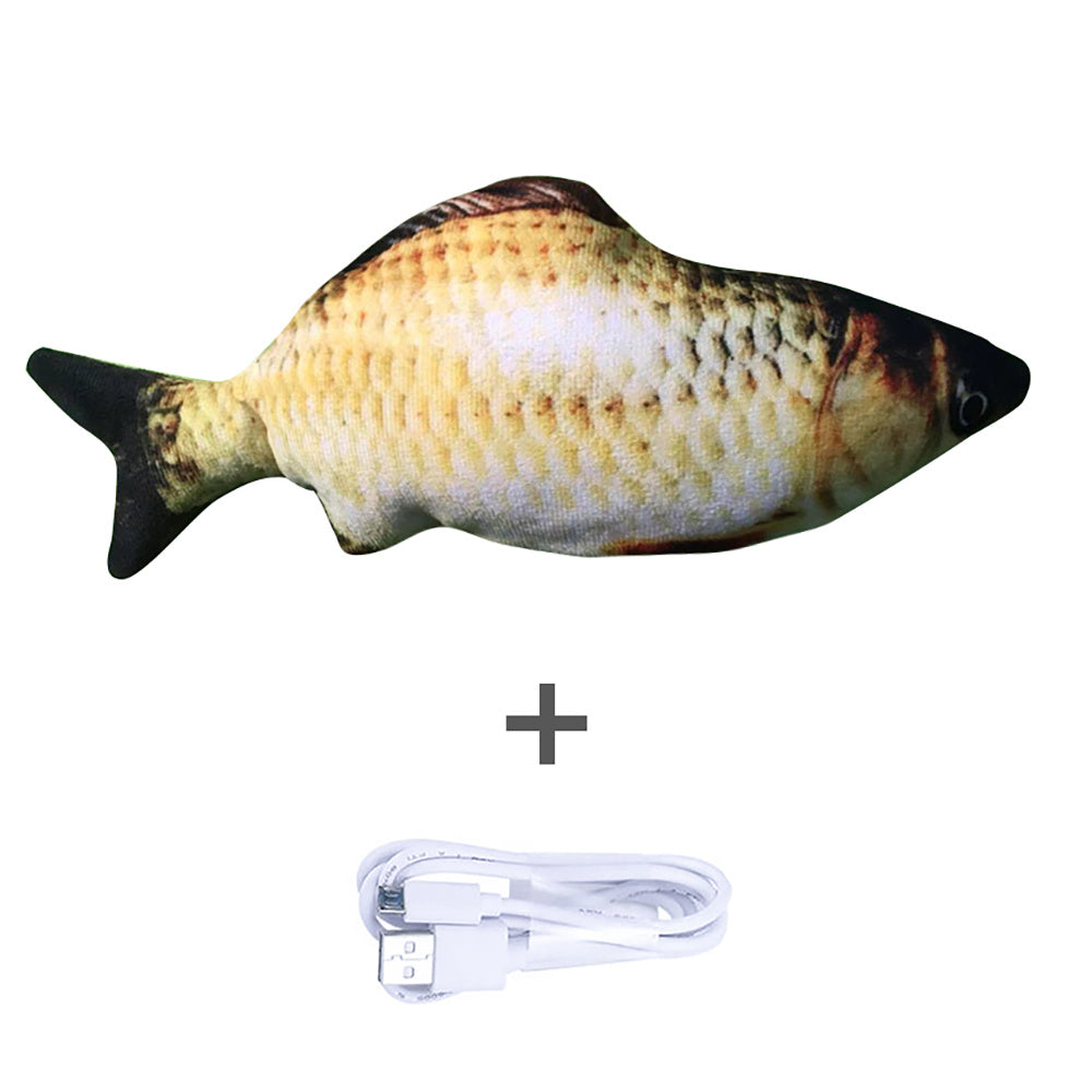 Electric Jumping Fish Simulation Electric Fish Toy Pets DealSniper.net C