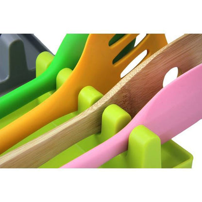 Kitchen Silicone Spoon Pad Spatula Mat Kitchen dealsniper-net