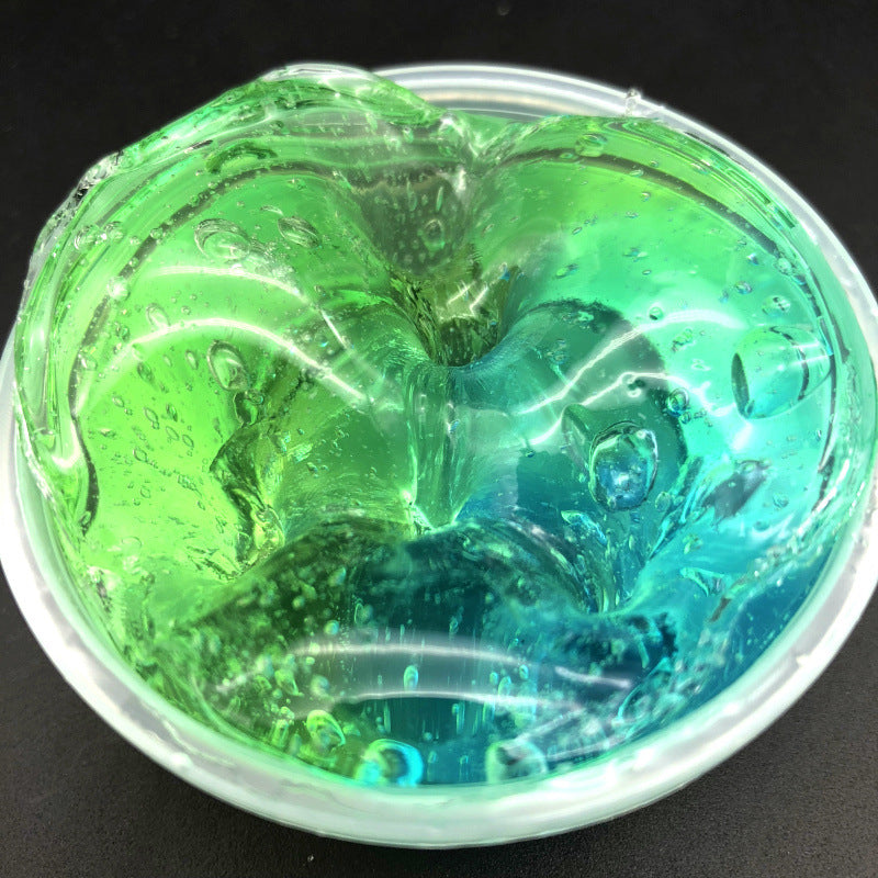 Color Matching Gradient Multicolor Crystal Mud Slime Kids DealSniper.net