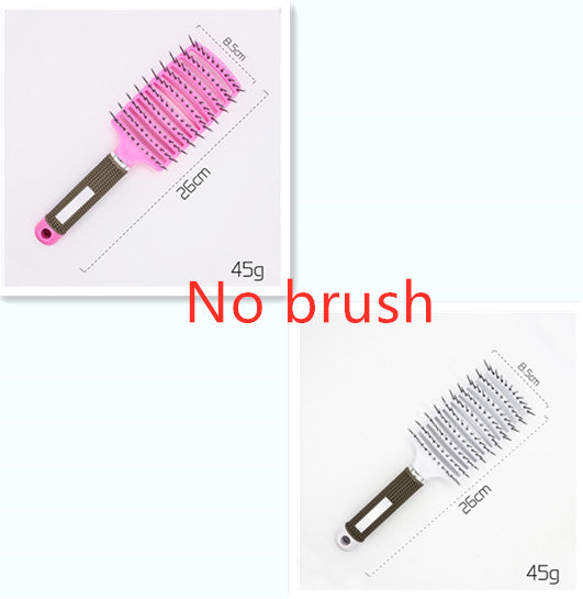 Hairbrush Anti Klit Brushy Haarborstel Women Detangler Hair Brush Bristle Nylon Scalp Massage  Teaser Hair Brush Comb