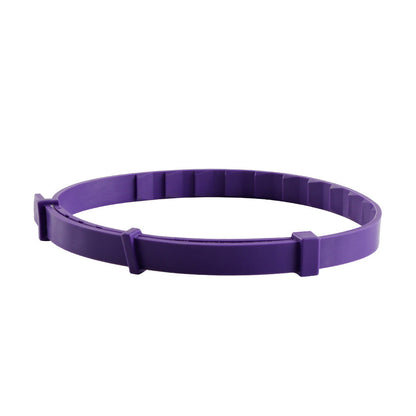 Pet Collar Silicone Adjustable Dogs And Cats Collar Protection Pets DealSniper.net Purple Cat Style Aluminum Boxed