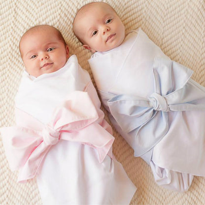 Swaddling cloth with cotton bow Kids DealSniper.net