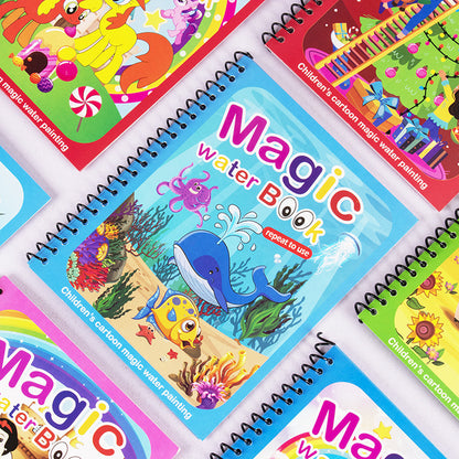 Children's Creative Magic Water Painting Book Kids dealsniper-net