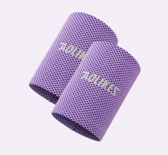 Wrist Brace Support Breathable Ice Cooling Tennis Wristband sport DealSniper.net Purple M