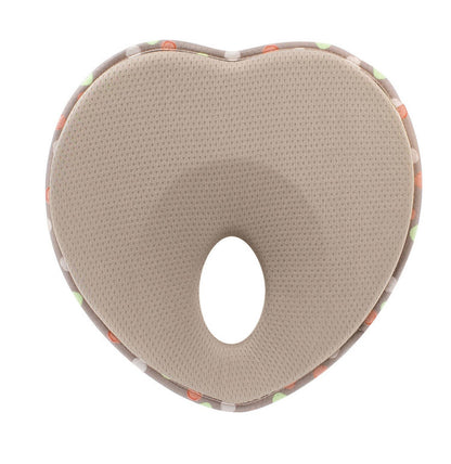 Newborn Infant Anti Roll Pillow Prevent Flat Head Neck Pillow Kids dealsniper-net Khaki