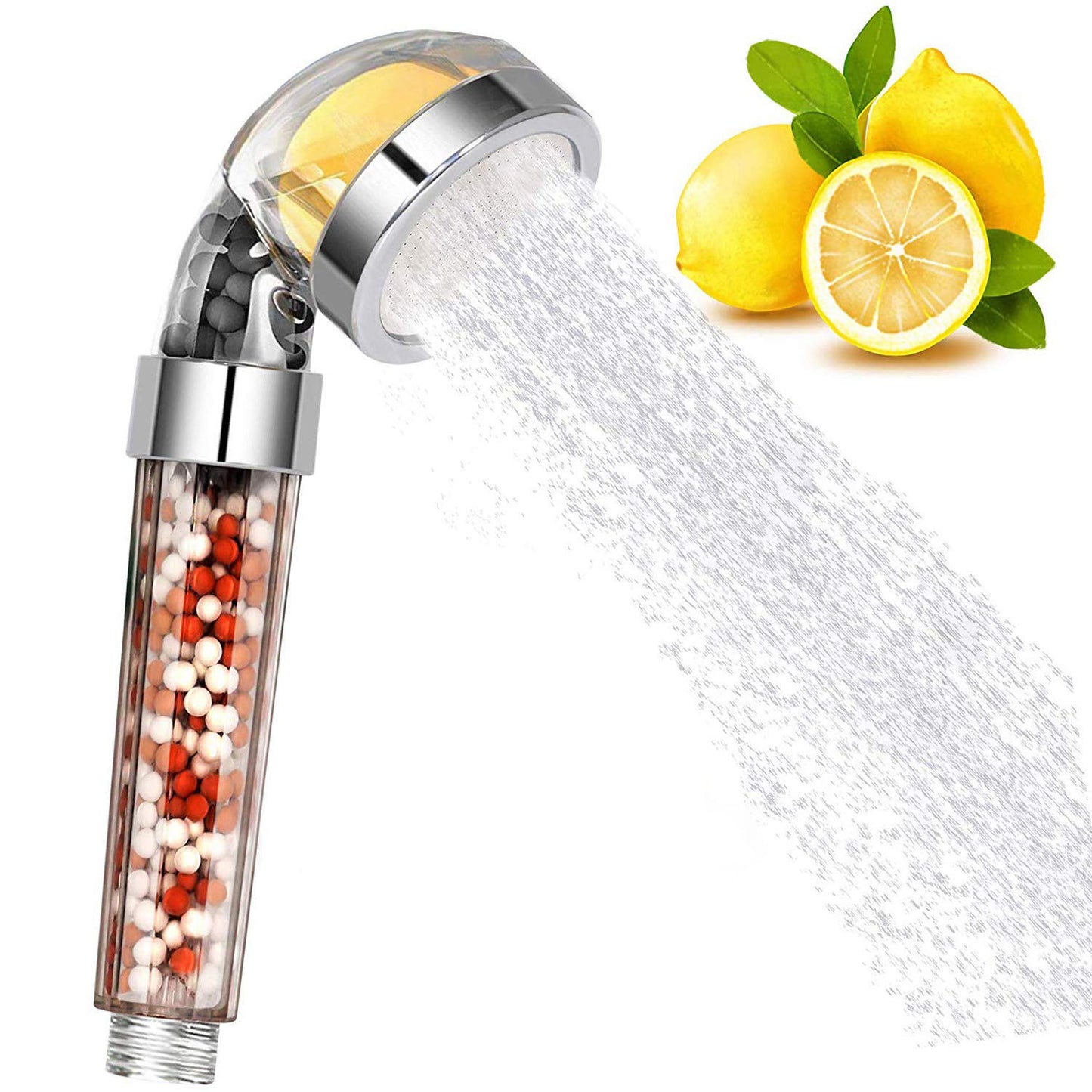 Bathroom Aroma Shower Head Vitamin C Lemon Scent Anion Shower Head Ai Recorder Gym From House