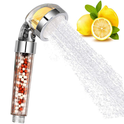 Bathroom Aroma Shower Head Vitamin C Lemon Scent Anion Shower Head Ai Recorder Gym From House