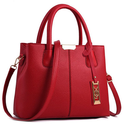 new fashion one-shoulder bag tote bag for women Women dealsniper-net Red wine