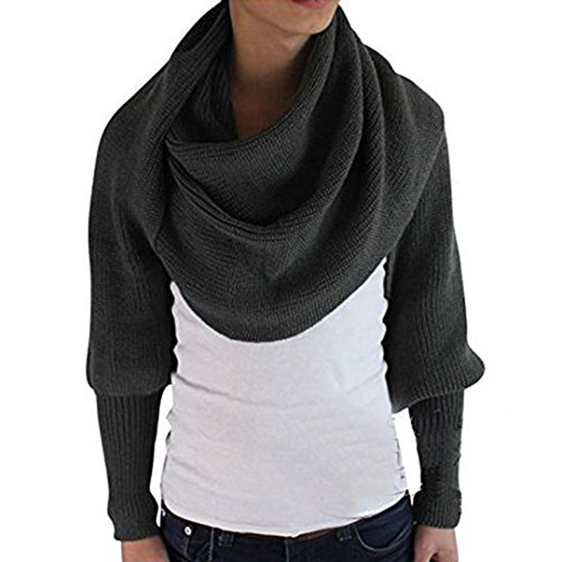 Sweater Scarf Cashmere Ladies Girl Woman Clothing Casual Wear Women dealsniper-net