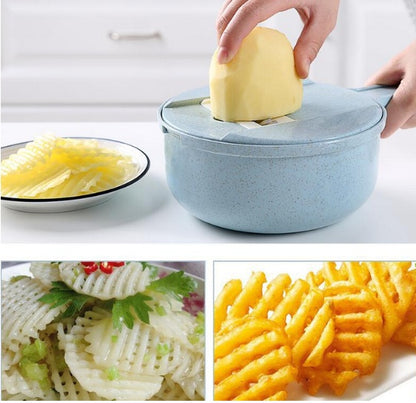 8 In 1 Mandoline Slicer Vegetable Slicer Potato Peeler Cutter