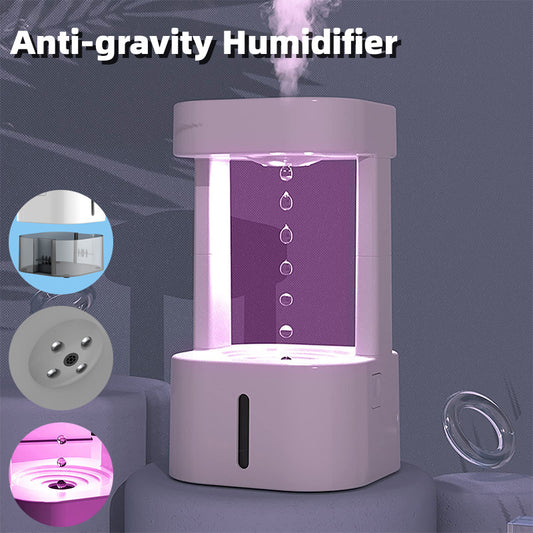 Creative Anti-gravity Water Drop Humidifier House dealsniper-net