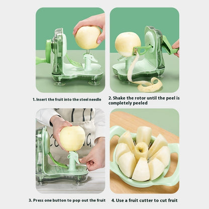 Fruit Peeler Two-in-one Hand Shake Fruit Cutter