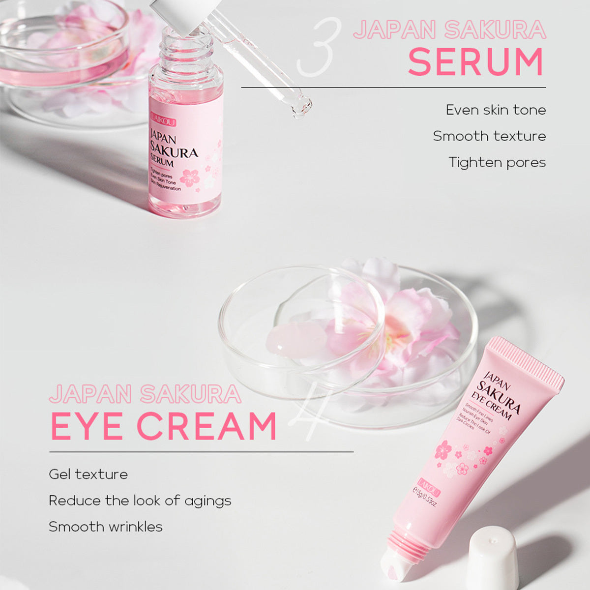 Skin Care Set JAPAN SAKURA Women Beauty Gift Sets Beauty dealsniper-net