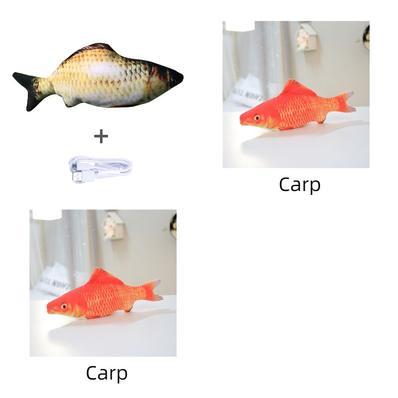 Electric Jumping Fish Simulation Electric Fish Toy Pets DealSniper.net Set E