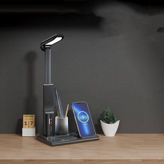 Bedroom LED Wireless Charging Desk Lamp Electronics dealsniper-net