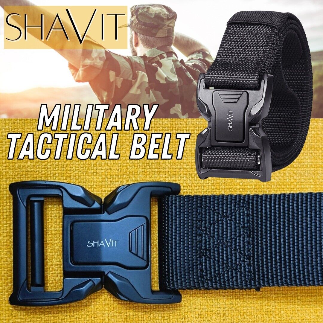 Tactical Military Belt For Men Hiking Rigger Nylon Web Casual Work HOMBRE Belt Men dealsniper-net