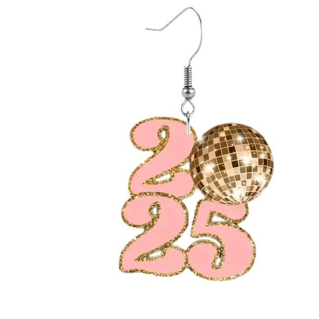 Retro Fashion Digital Earrings Jewelry dealsniper-net