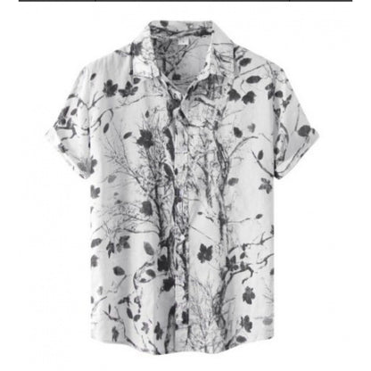 Cross-Border Men's Floral Short-Sleeved Shirts Young Men's Men DealSniper.net 3 2XL