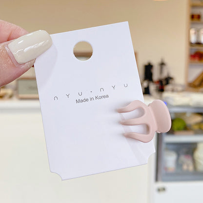 High Ponytail Grip Fixed Gadget Barrettes Beauty DealSniper.net Flesh Pink 2CM