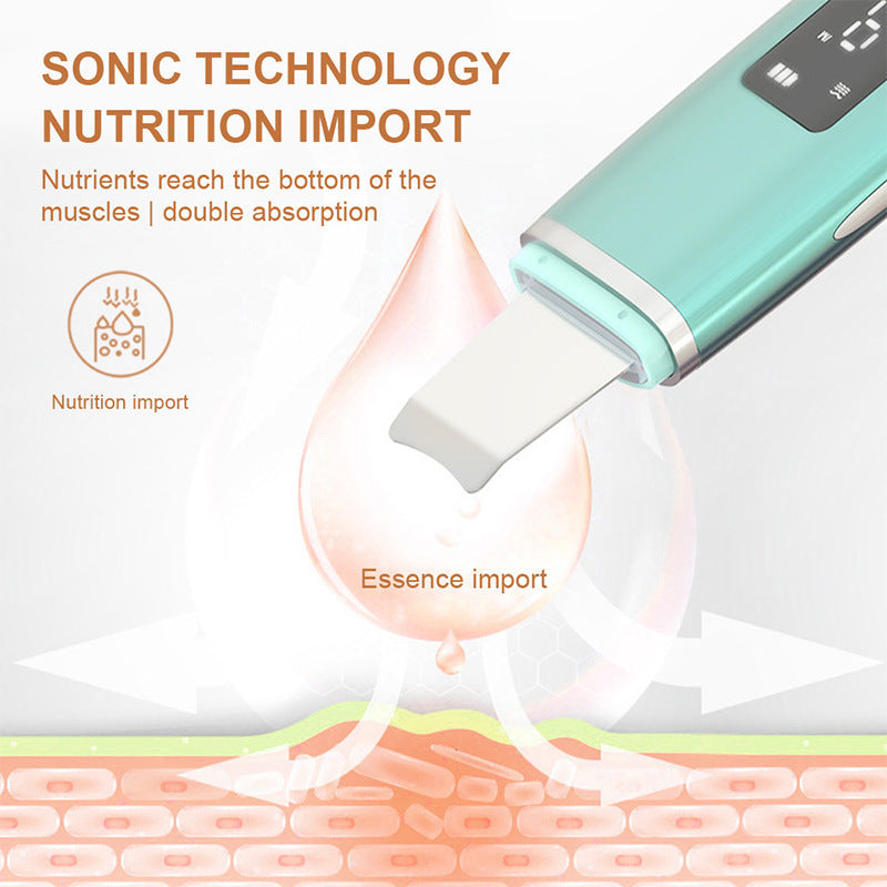 Ultrasonic Vibration Blackhead Remover Deep Cleansing Face Beauty dealsniper-net